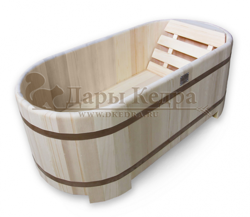 Деревянная ванна из кедра Деревянная ванна из кедра